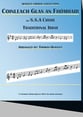 Coinleach Glas an Fhomhair SSA choral sheet music cover
